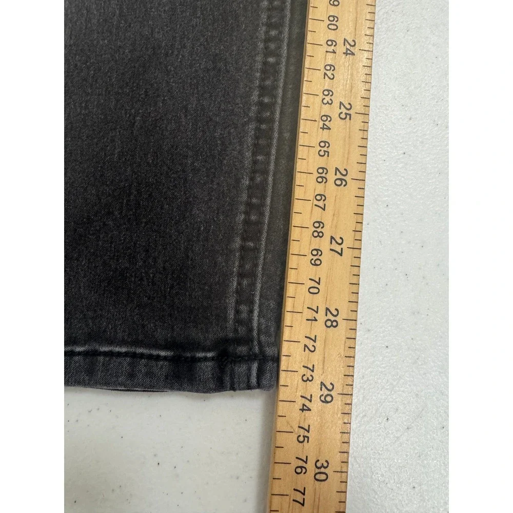 CJ Denim Womens Mid Rise Skinny Jeans Faded Black Size 10‎ Stretch 3311